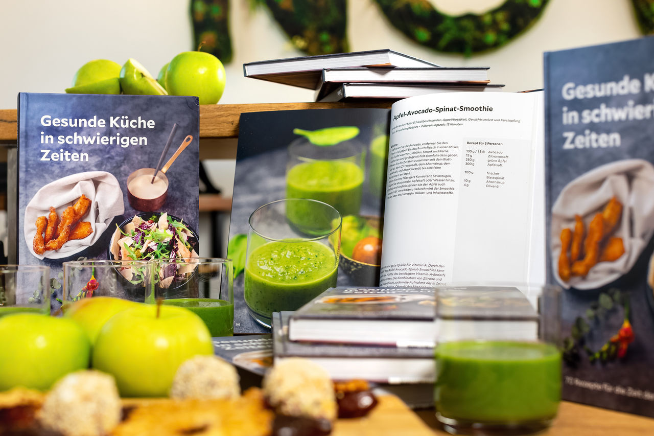 Ein Buch zur Ernährung bei Krebs: "Gesunde Küche in schwierigen Zeiten"